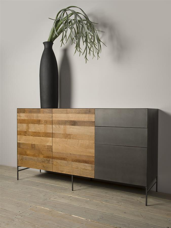 Sideboard Pandora braun (Teakholz) - Tower Living