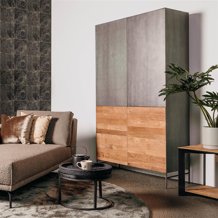 Pandora storage cabinet brown - Tower Living