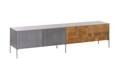 Pandora TV unit brown 221 cm - Tower Living