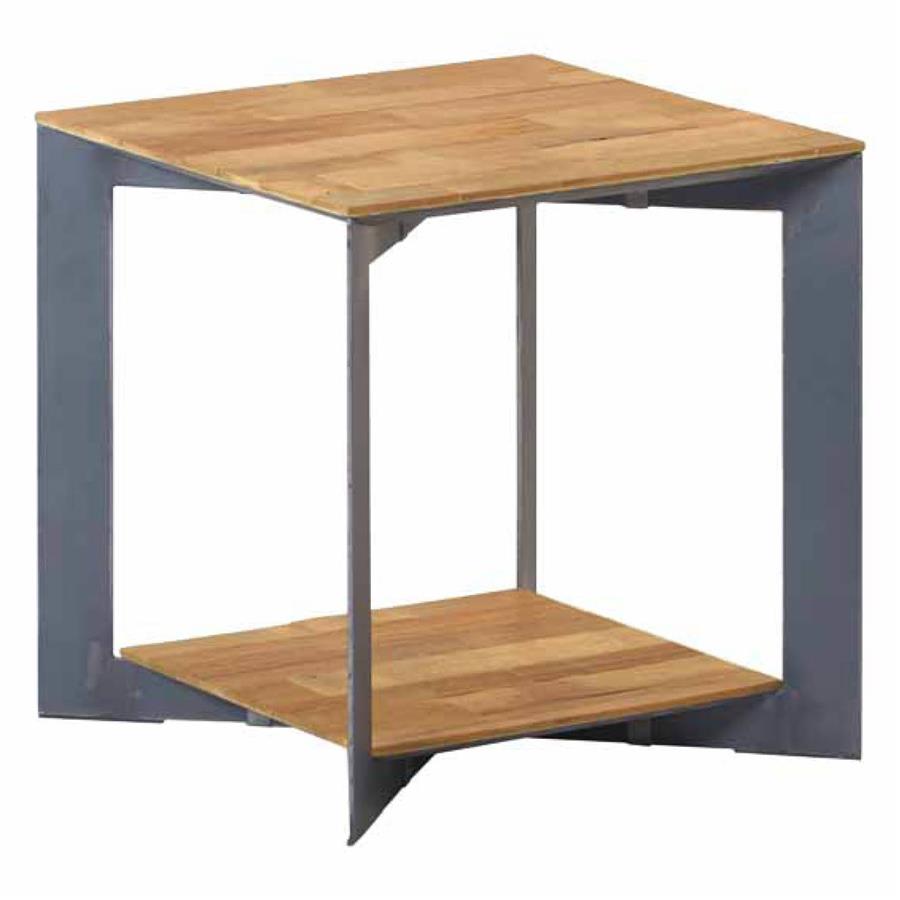 Side table Pandora brown square 50 cm - Tower Living