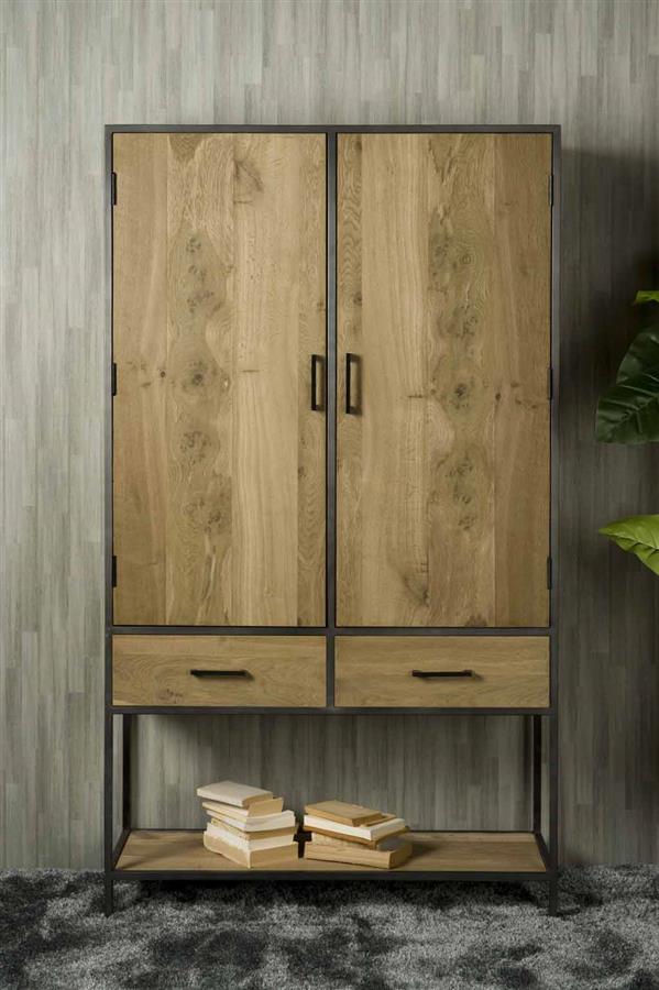 Luna Storage Cabinet brown 115 cm - Tower Living