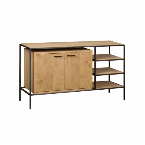 Sideboard Pineto natur 128 cm (Eikenfineer) - Tower Living