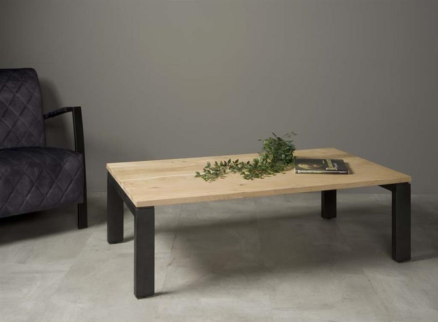 Couchtisch Lido natur 130 cm (Eikenfineer) - Tower Living