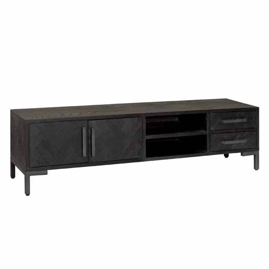 Ziano TV Unit black - Tower Living