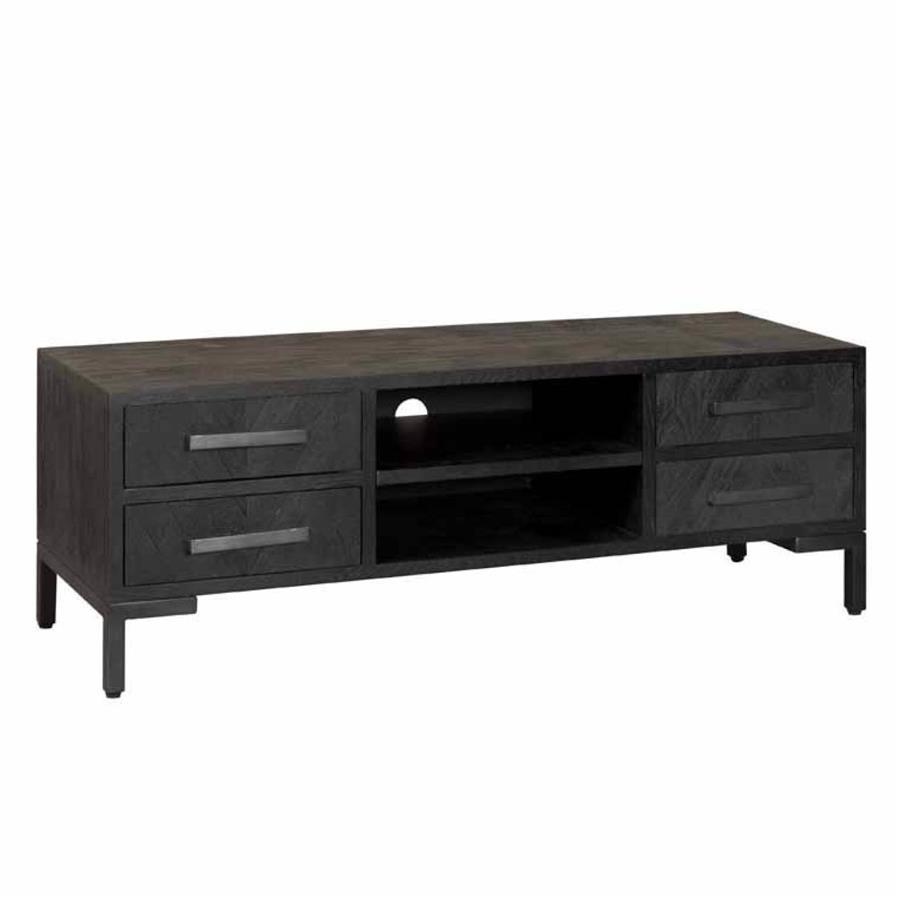 Ziano TV Unit black - Tower Living
