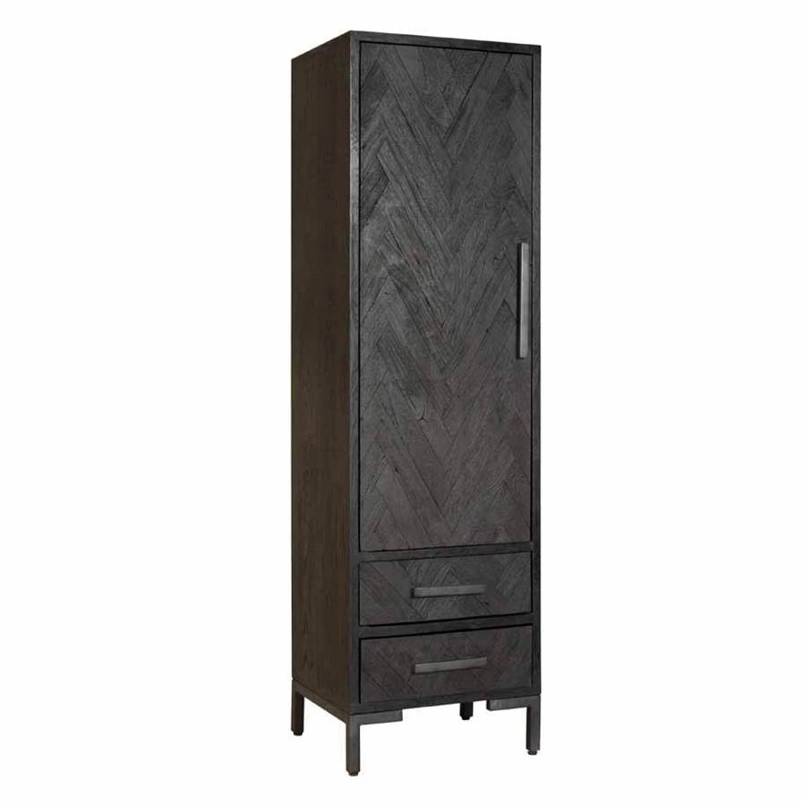 Ziano Storage Cabinet black 55 cm - Tower Living