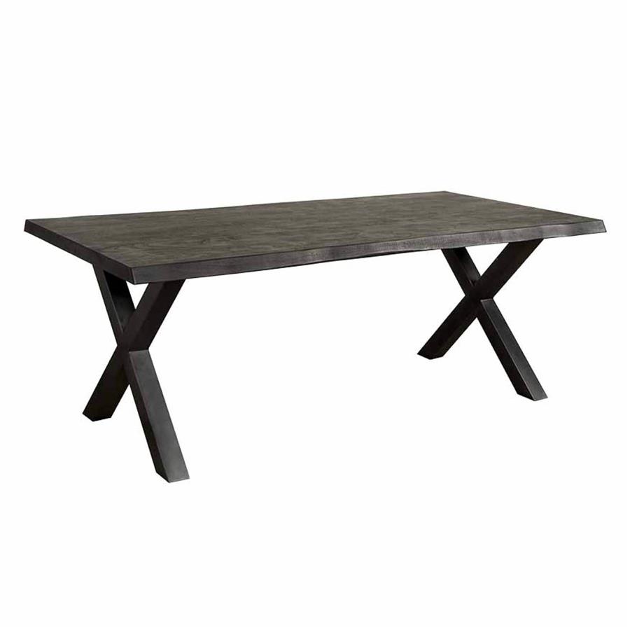 Xara dining table black rectangular - Tower Living