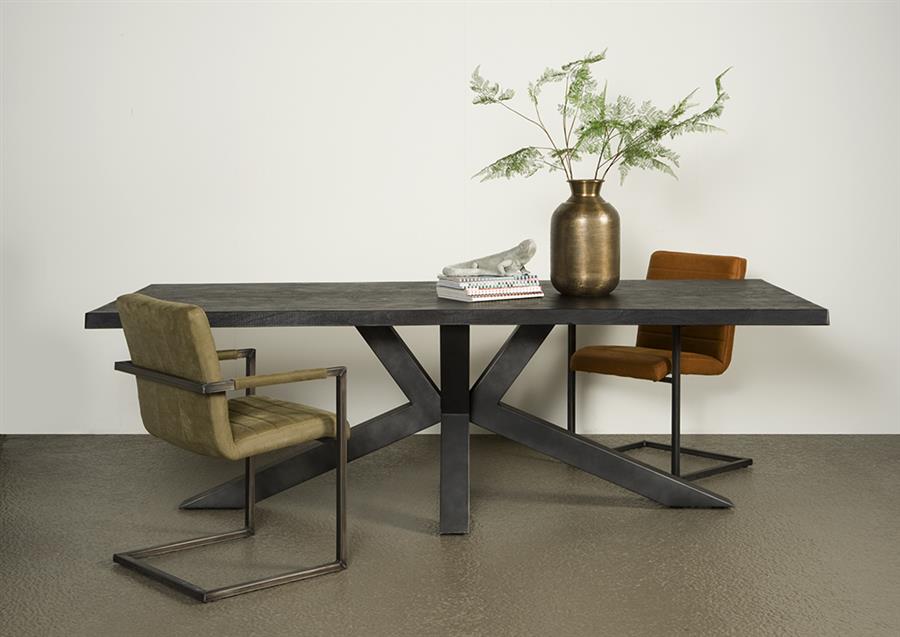 Dining table Sovana black 180 cm - Tower Living