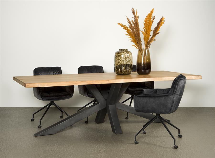 Sovana dining table natural rectangular - Tower Living