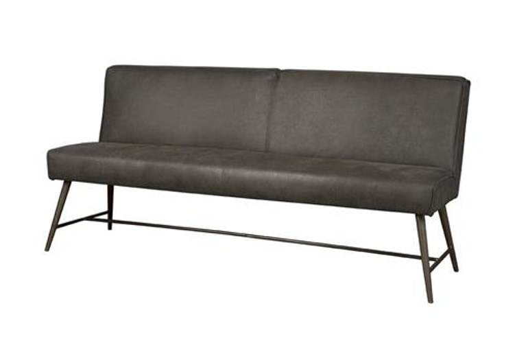 Eetkamerbank Belmonte grijs 155 cm - Tower Living