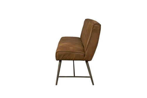 Essbank Belmonte grau 155 cm (Stoff) - Tower Living