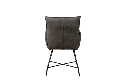 Sillón con reposabrazos Trofa - tejido Amazon 17 verde - Tower Living