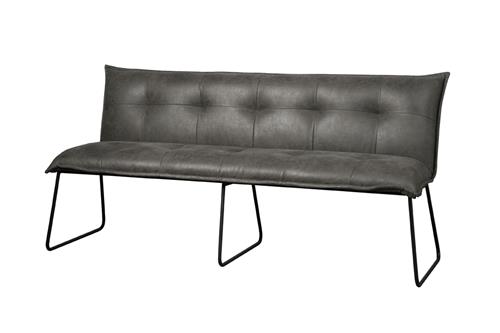 Banco de comedor Seda gris 185 cm Cherokee 1 grey - Tower Living