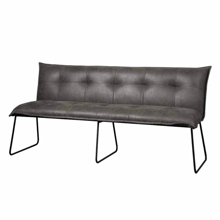 Banco de comedor Seda gris 185 cm Cherokee 1 grey - Tower Living