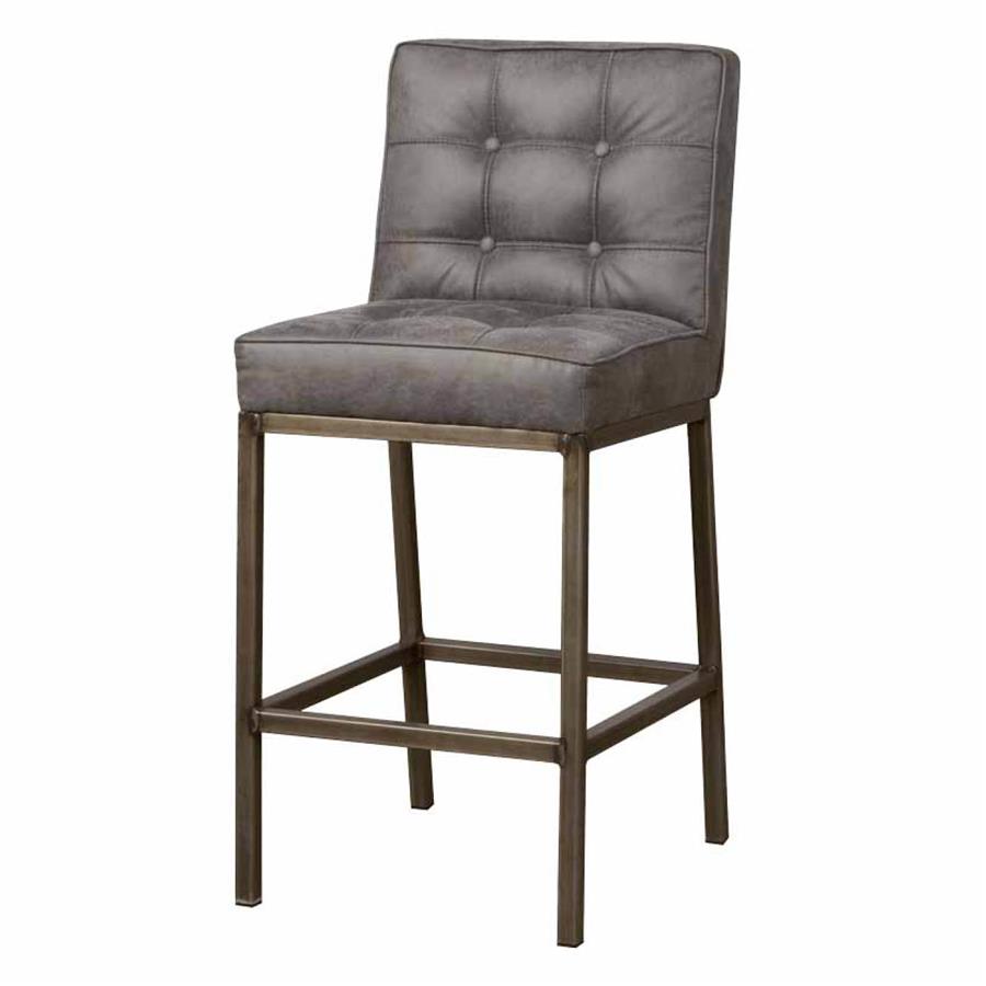 Barstoel Vasco - fabric Amazon 2 grey - Tower Living