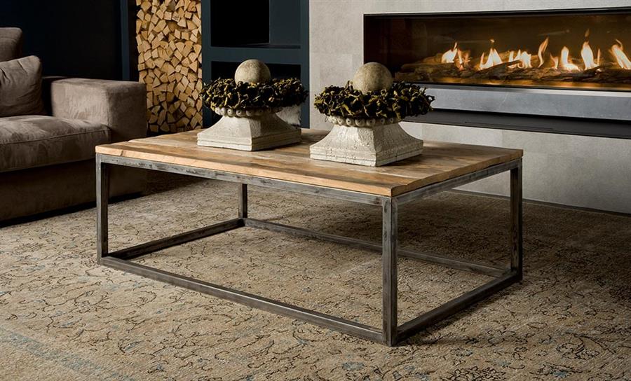 Couchtisch Venetie braun 135 cm - Tower Living