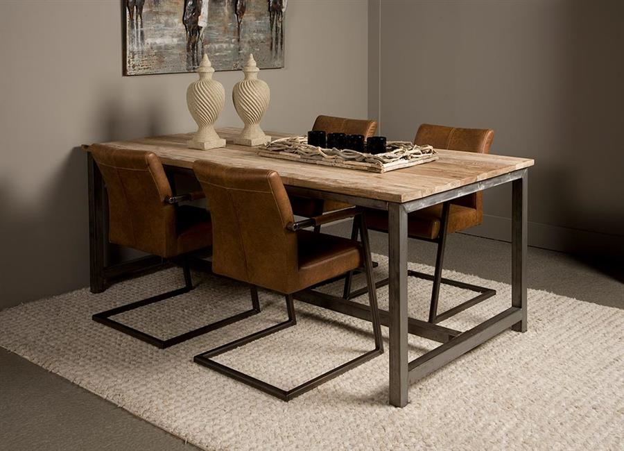 Esstisch Venedig braun Rechteck - Tower Living
