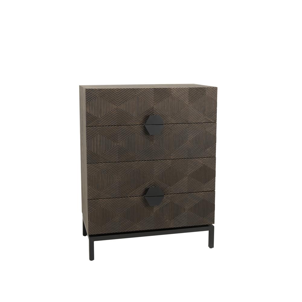 Chest of Drawers San Marino brown 85 cm - Tower Living