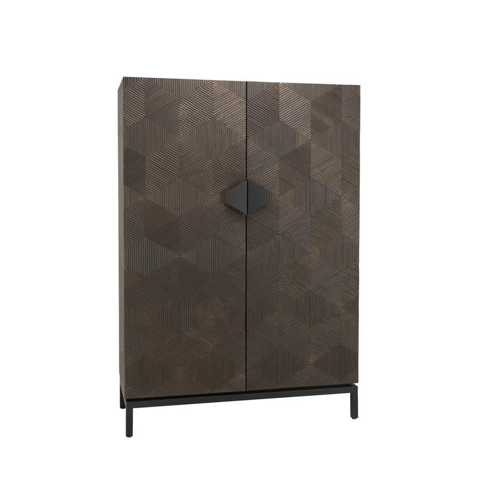 Schrank San Marino Braun 110 cm (Eikenfineer) - Tower Living