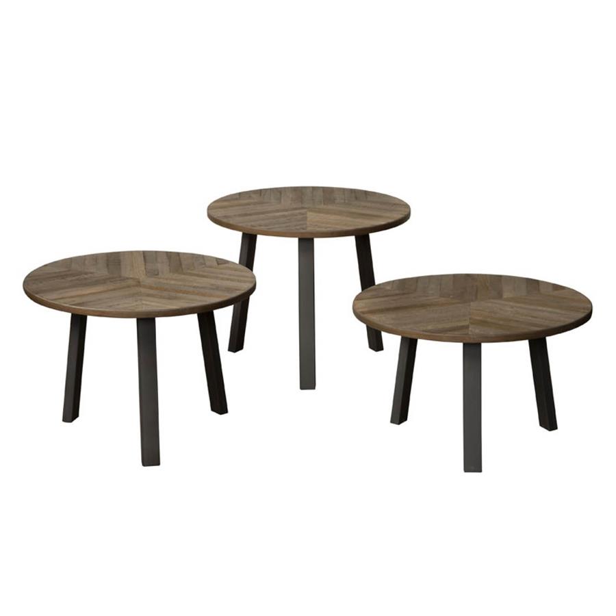 Side table Lazio set round 55 cm - Tower Living