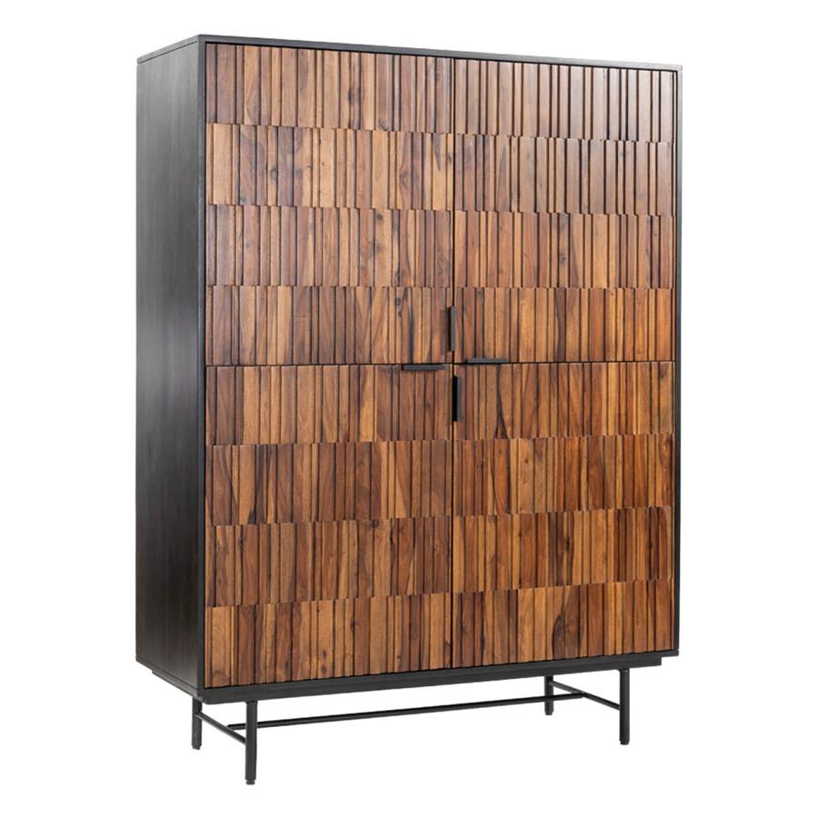 Storage cabinet Dimaro brown 120 cm - Tower Living