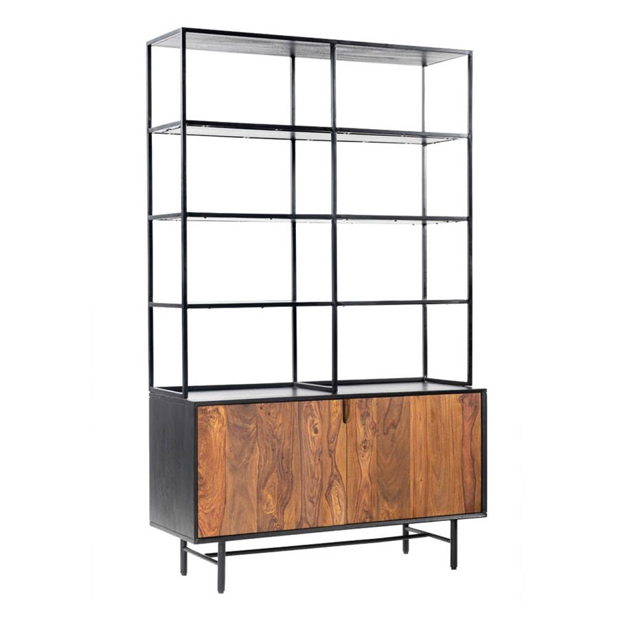 Bookcase Taviano brown - Tower Living