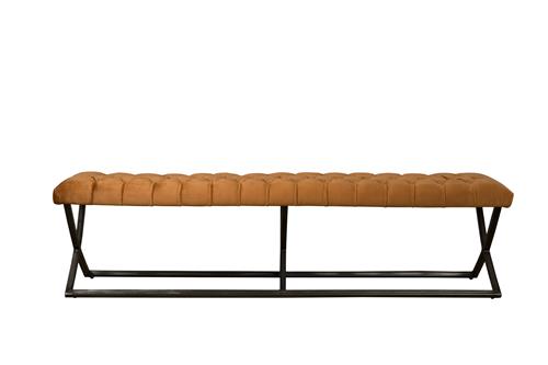 Bankje Bolton 185 cm - fabric Genova Taupe 101 - Tower Living