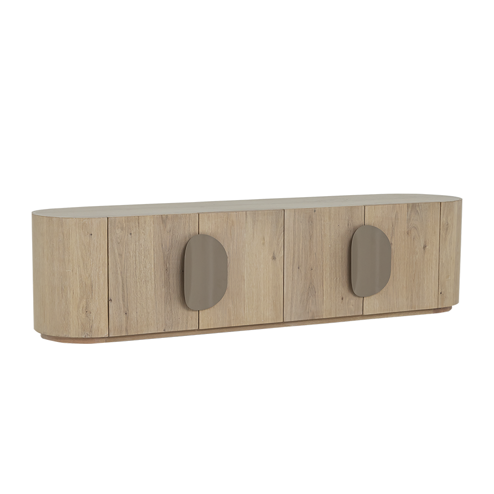 Allure TV unit white wash 210 cm - Tower Living