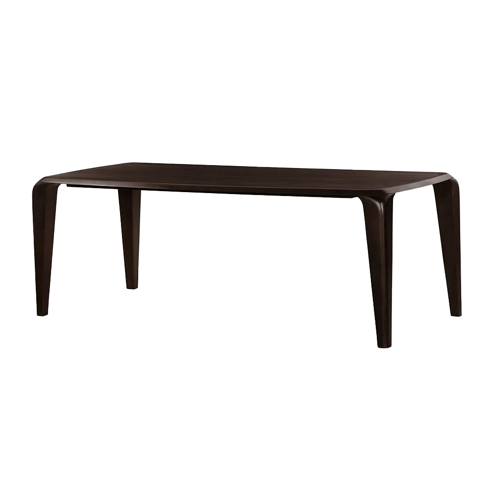Esstisch Ronta braun Rechteck 220 cm - Tower Living