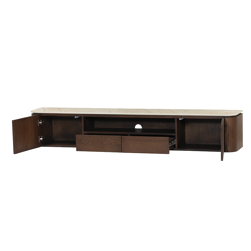 TV-Möbel Venzone zur Wandmontage 210 cm - Tower Living