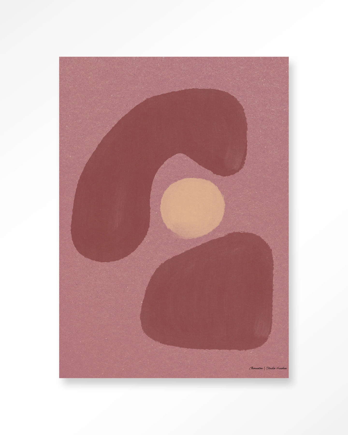 Wall Hanging Elementa Morado 1 - Urban Cotton - Urban Cotton