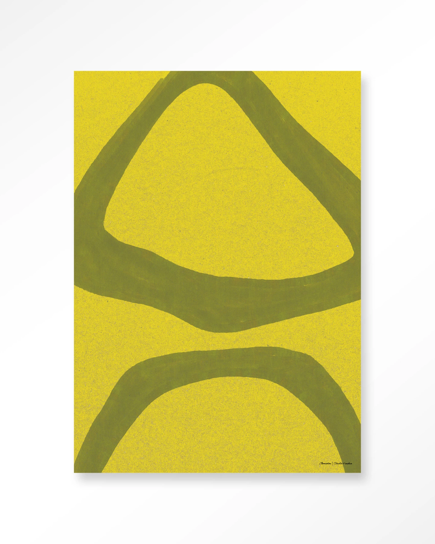 Wall Hanging Elementa Verde 2 - Urban Cotton - Urban Cotton