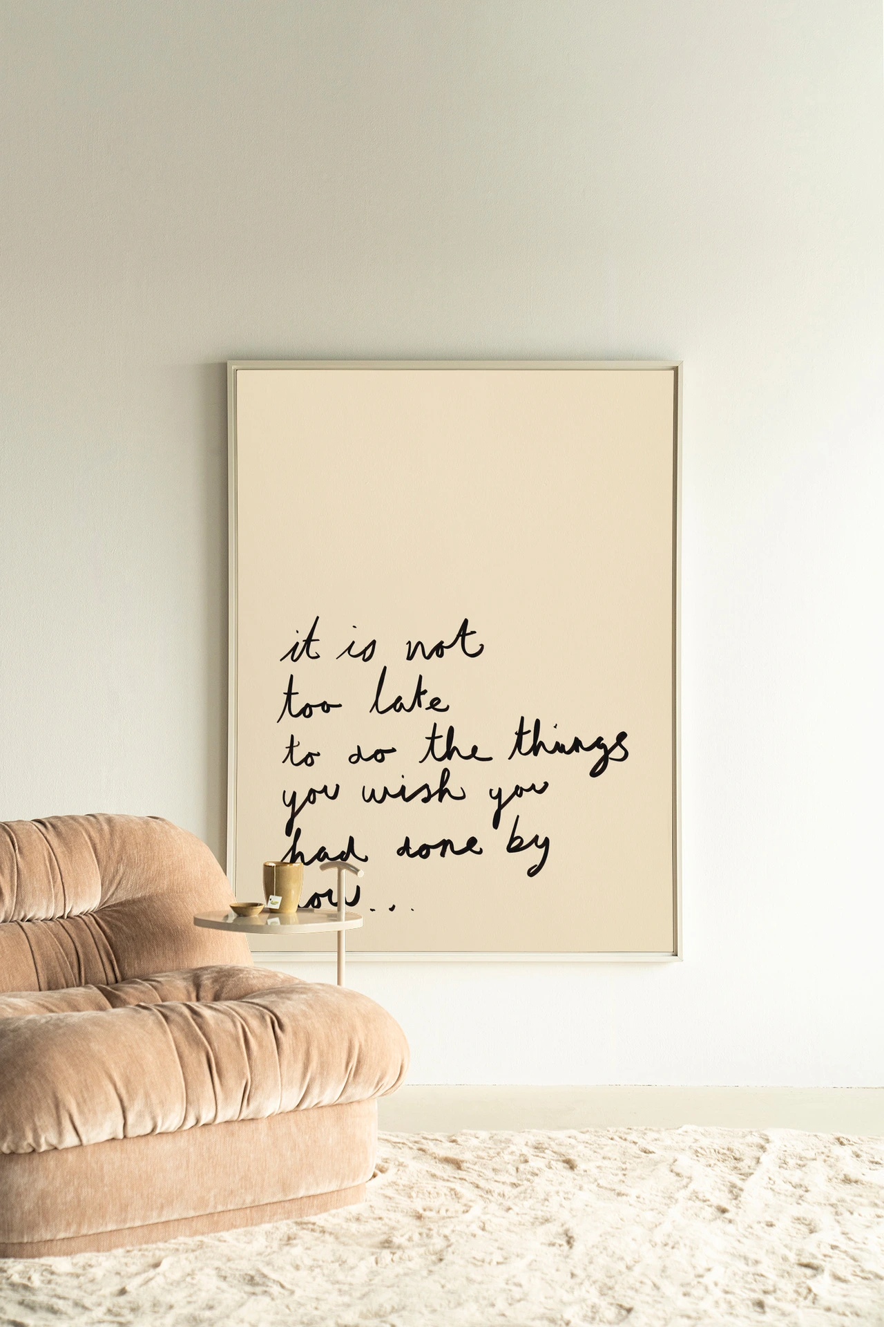 Tapiz de pared Not Too Late - Urban Cotton
