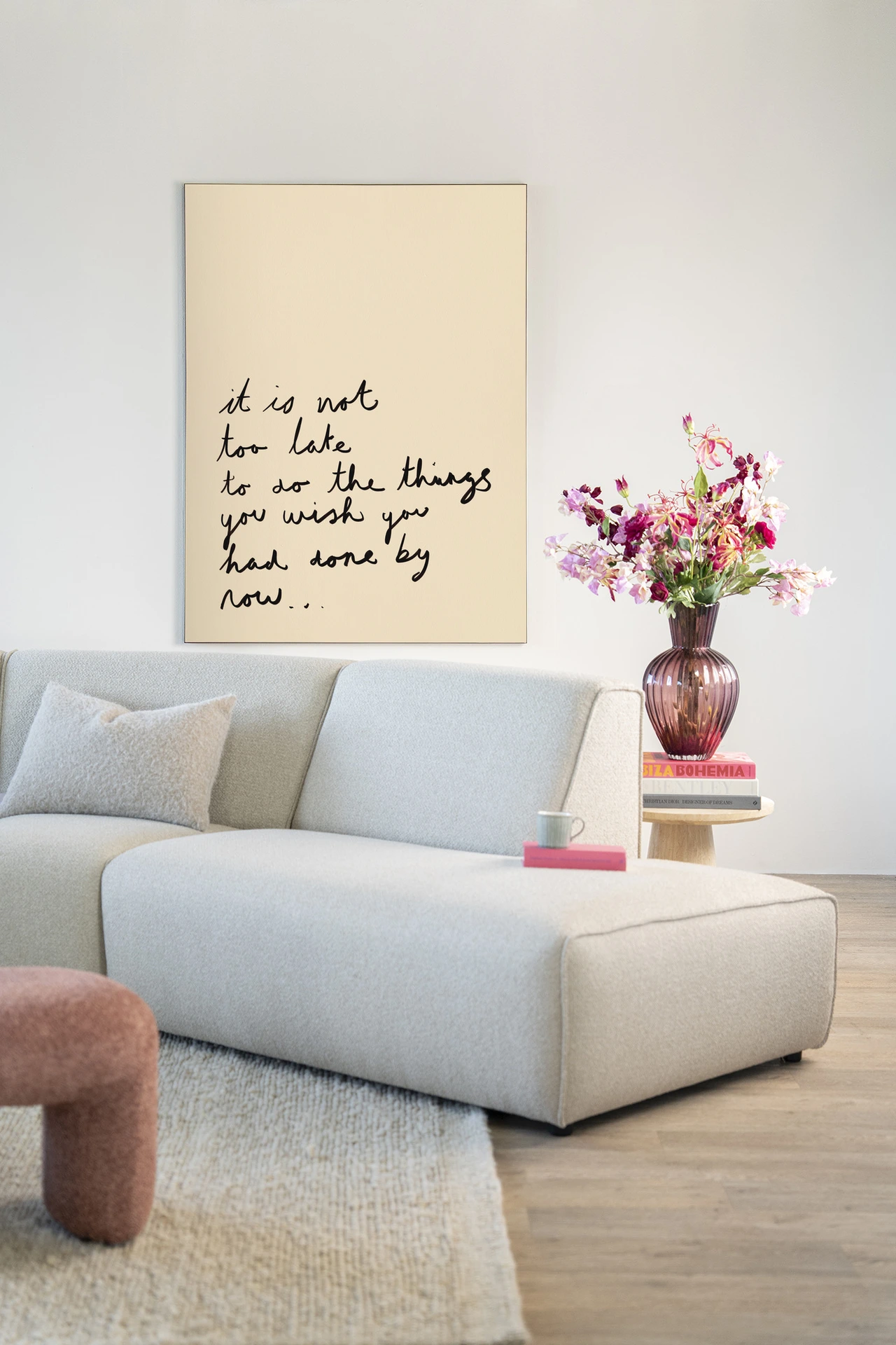 Tapiz de pared Not Too Late - Urban Cotton