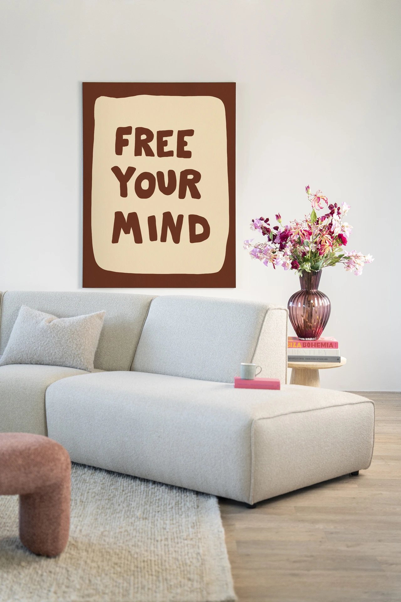 Tapiz de pared Free Your Mind - Urban Cotton