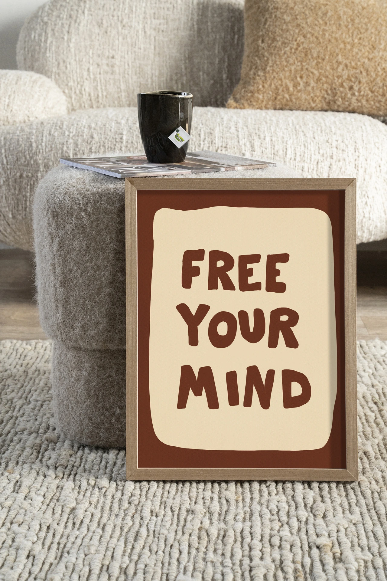 Tapiz de pared Free Your Mind - Urban Cotton