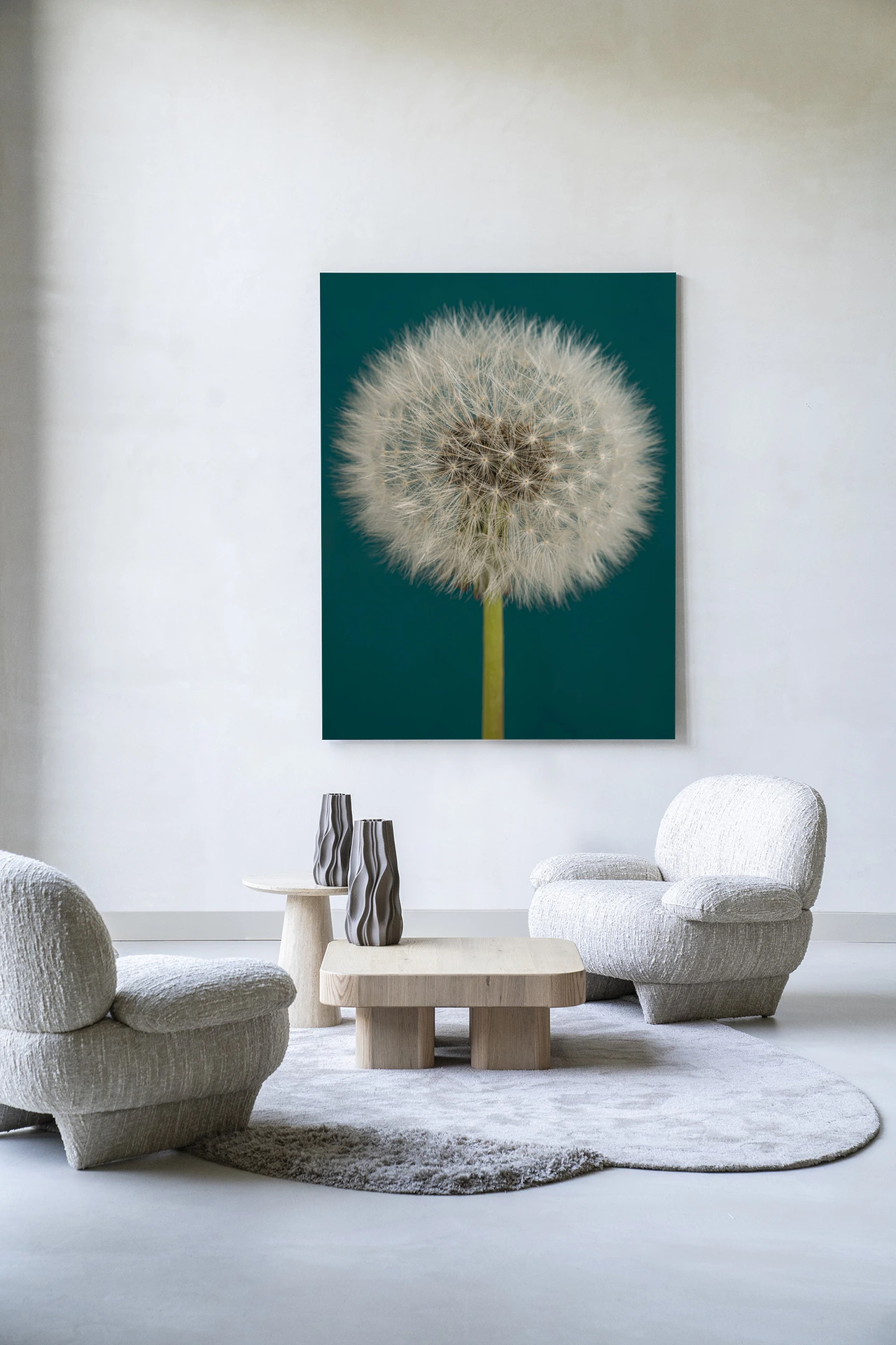Tapiz de pared Pluizige Paardenbloem - Urban Cotton