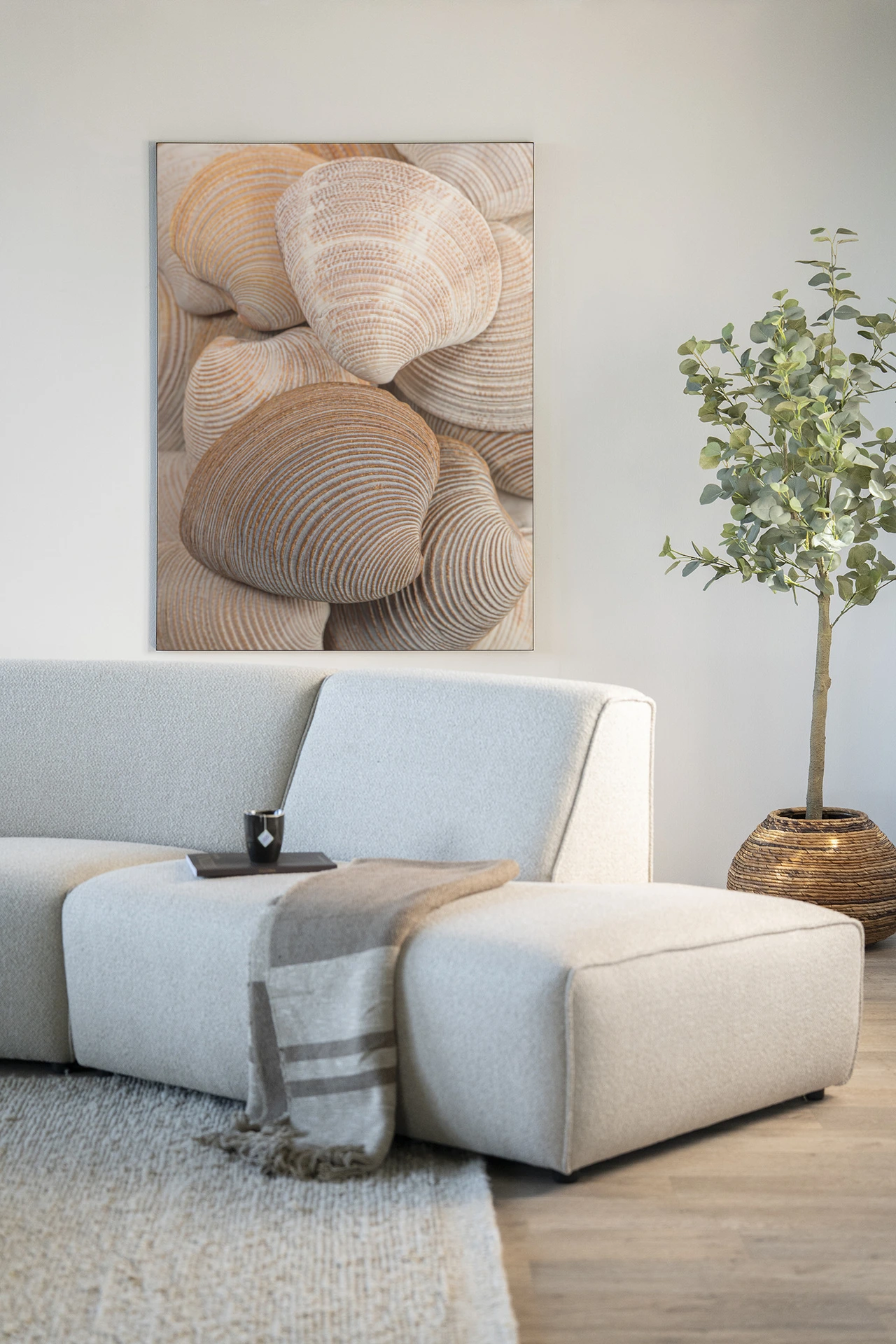 Tapiz de pared Tijdloze Rust: Samen - Urban Cotton