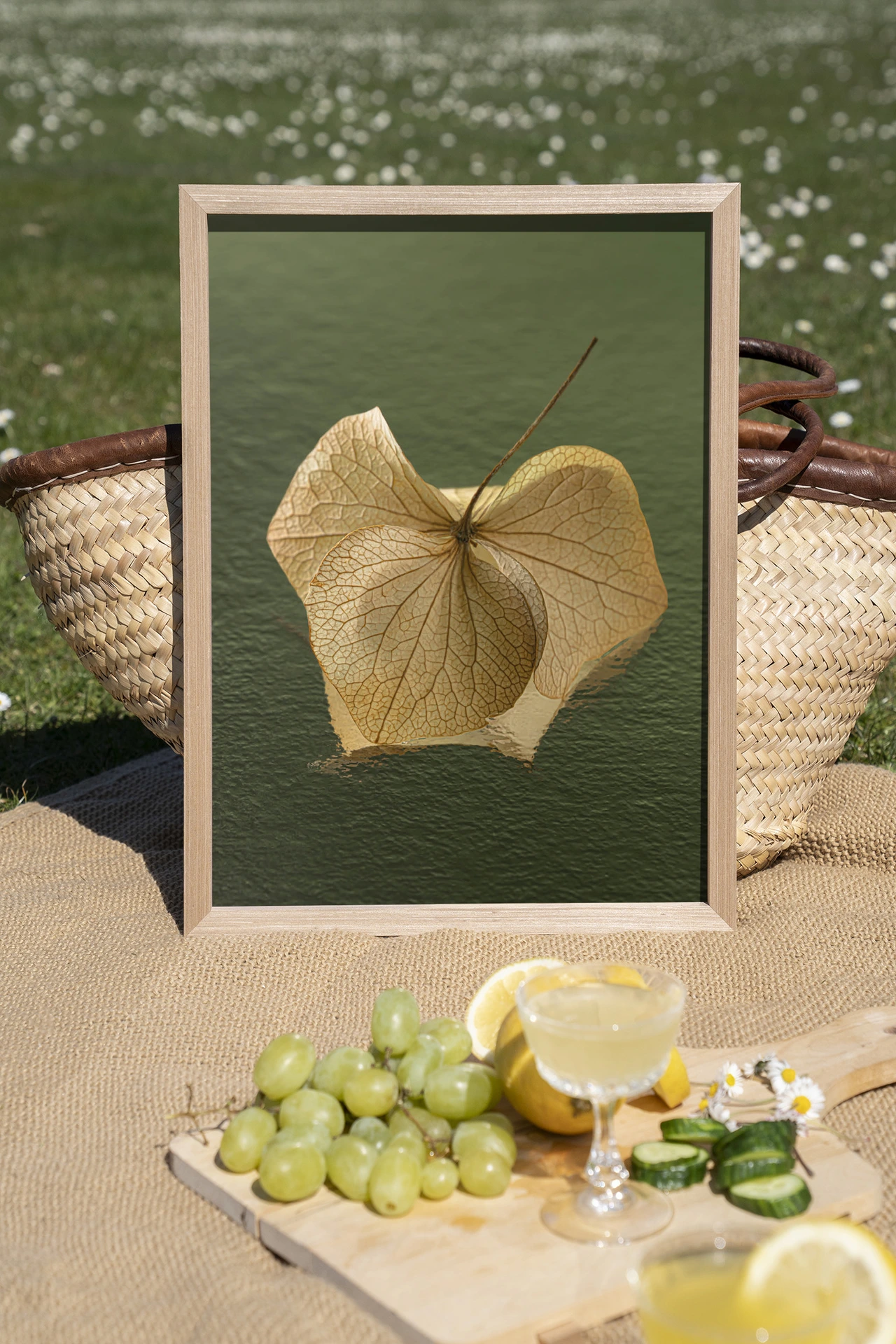 Tapiz de pared Leaf Me: In The Green - Urban Cotton