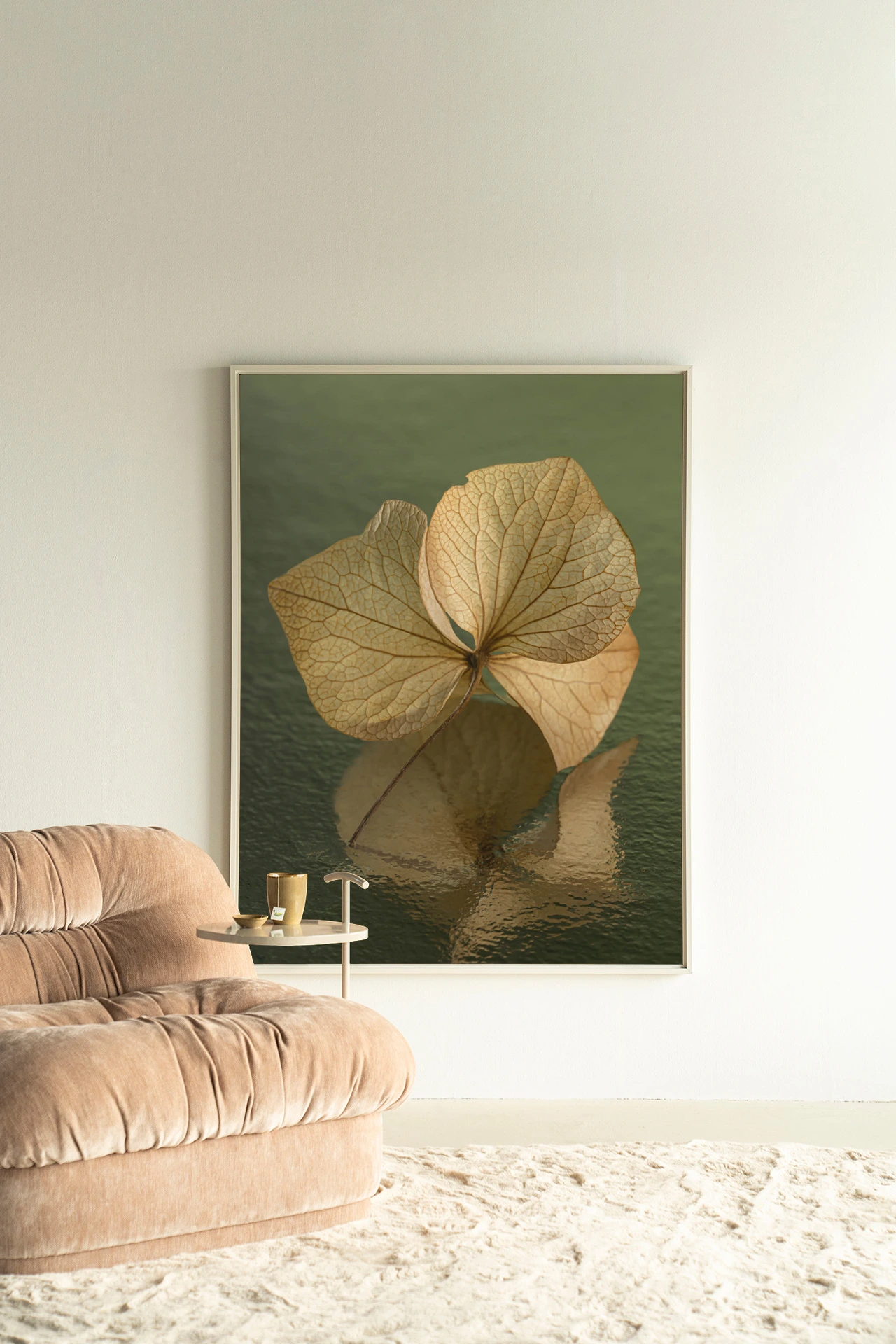 Wandbehang Leaf Me: In Reflection - Urban Cotton
