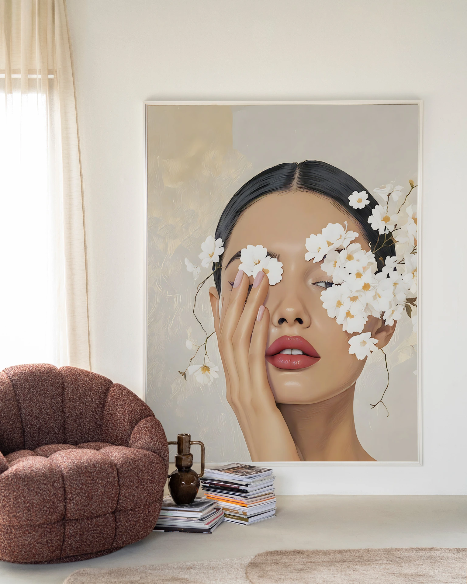 Tapiz de pared Clarince - Urban Cotton