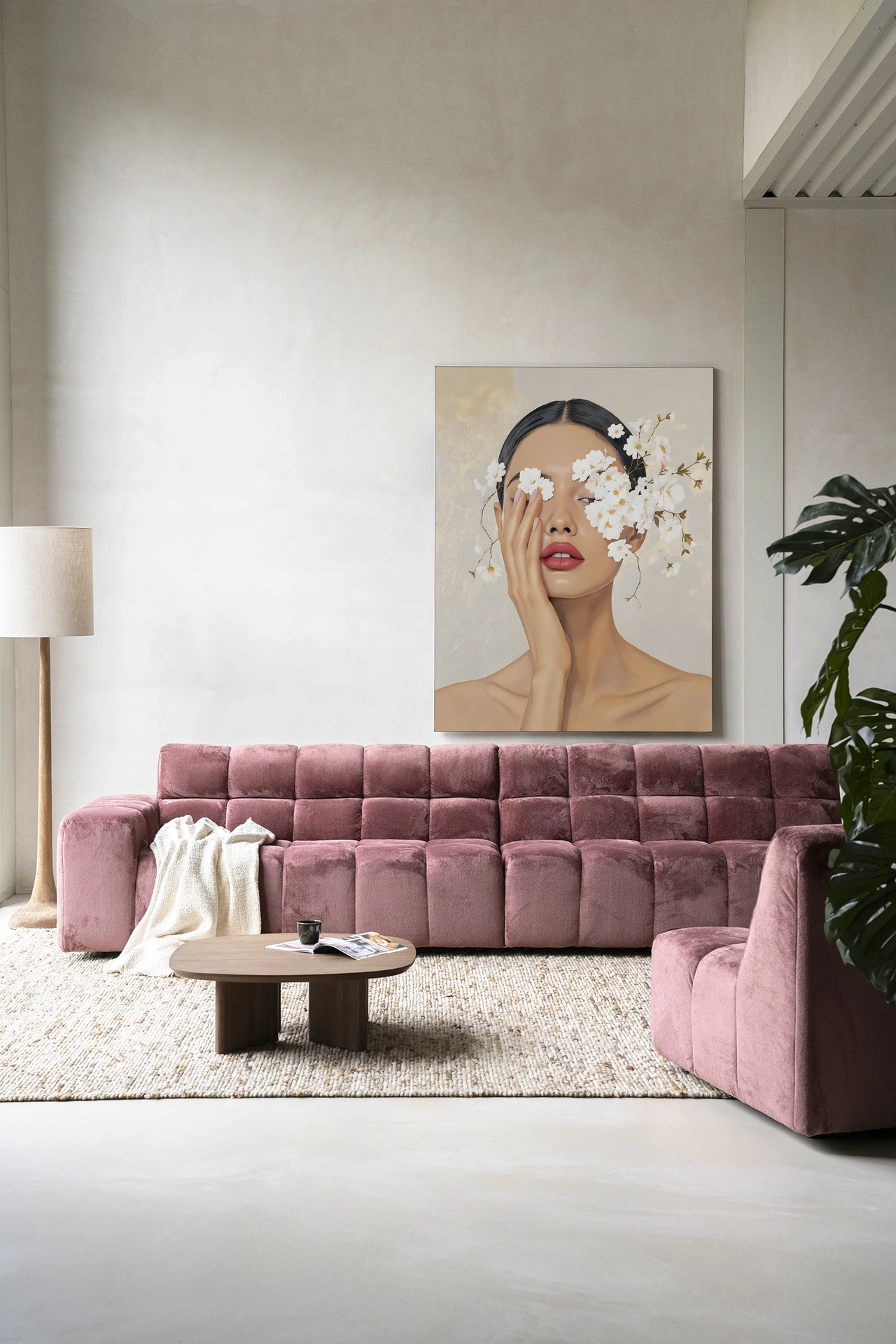 Tapiz de pared Clarince - Urban Cotton