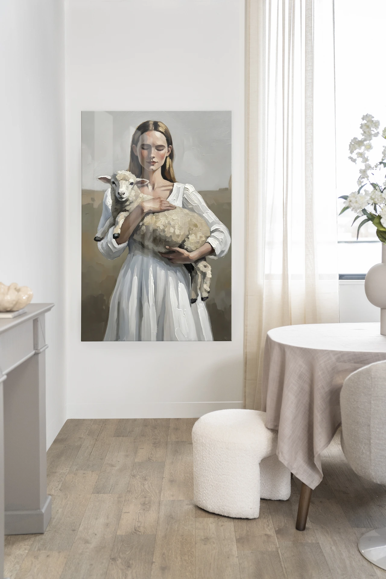 Wandteppich Baby Sheep - Urban Cotton