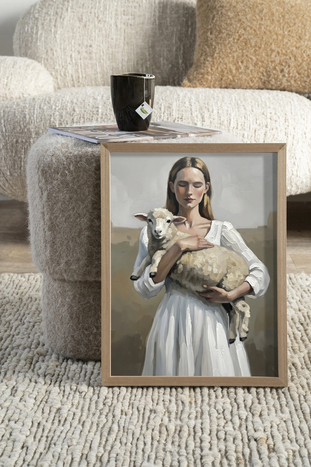 Wandteppich Baby Sheep - Urban Cotton