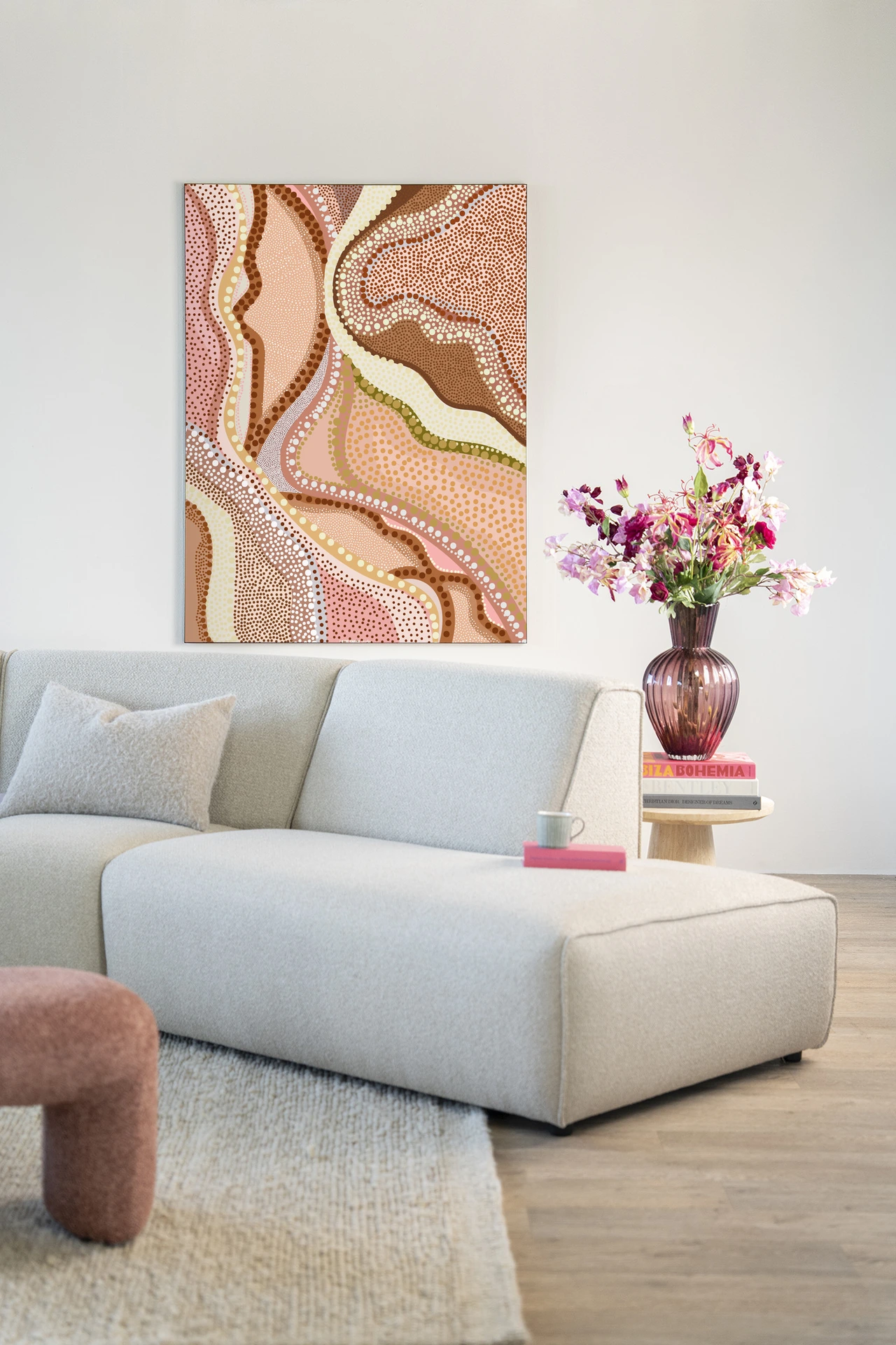 Tapiz de pared Vague - Urban Cotton