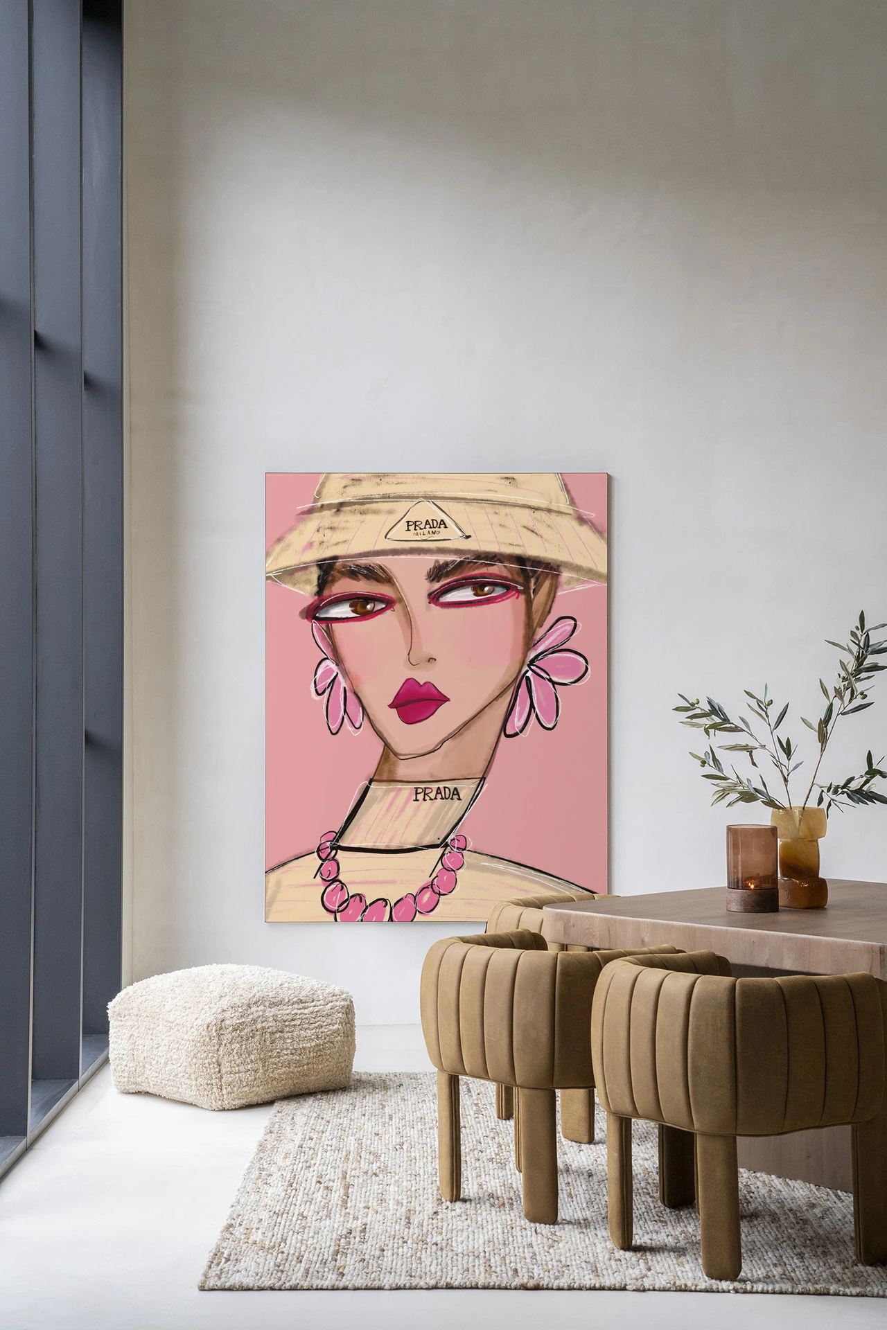 Tapiz de pared She Wears Prada - Urban Cotton