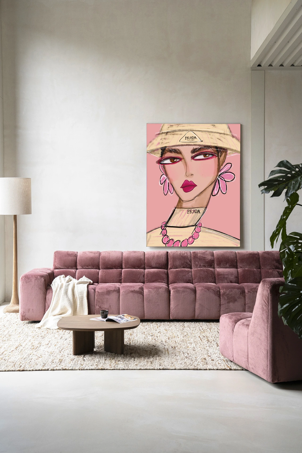 Tapiz de pared She Wears Prada - Urban Cotton
