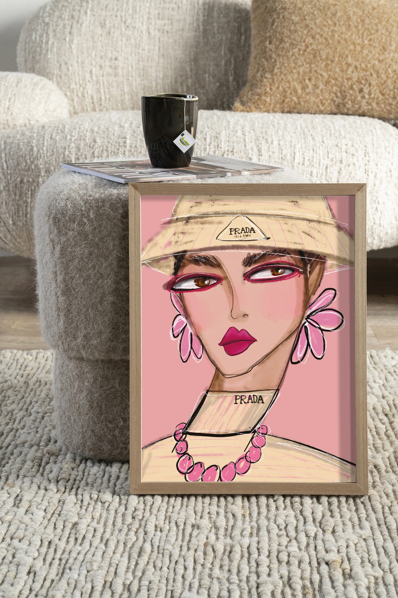 Tapiz de pared She Wears Prada - Urban Cotton