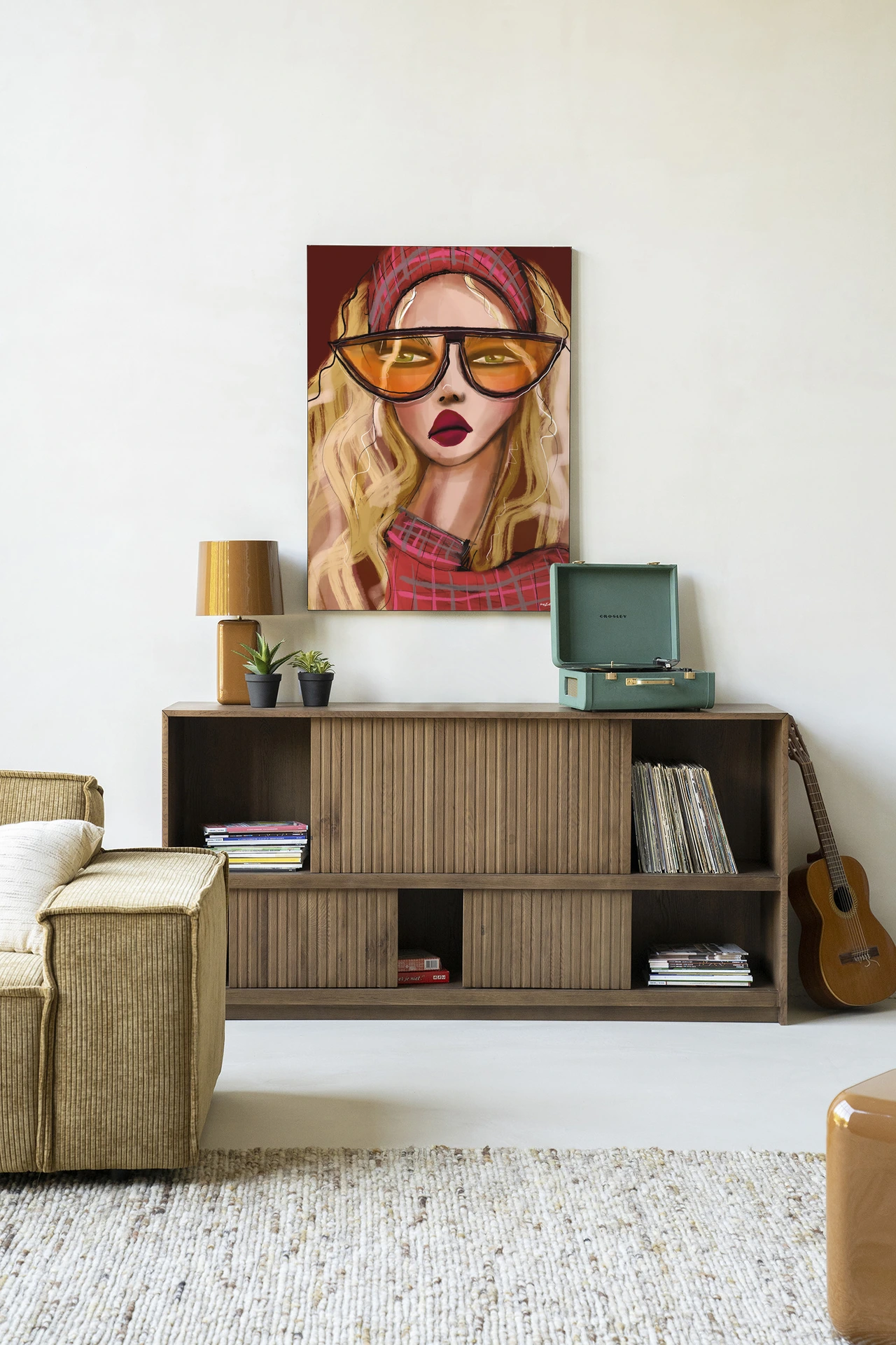 Tapiz de pared I'm a 90s girl - Urban Cotton