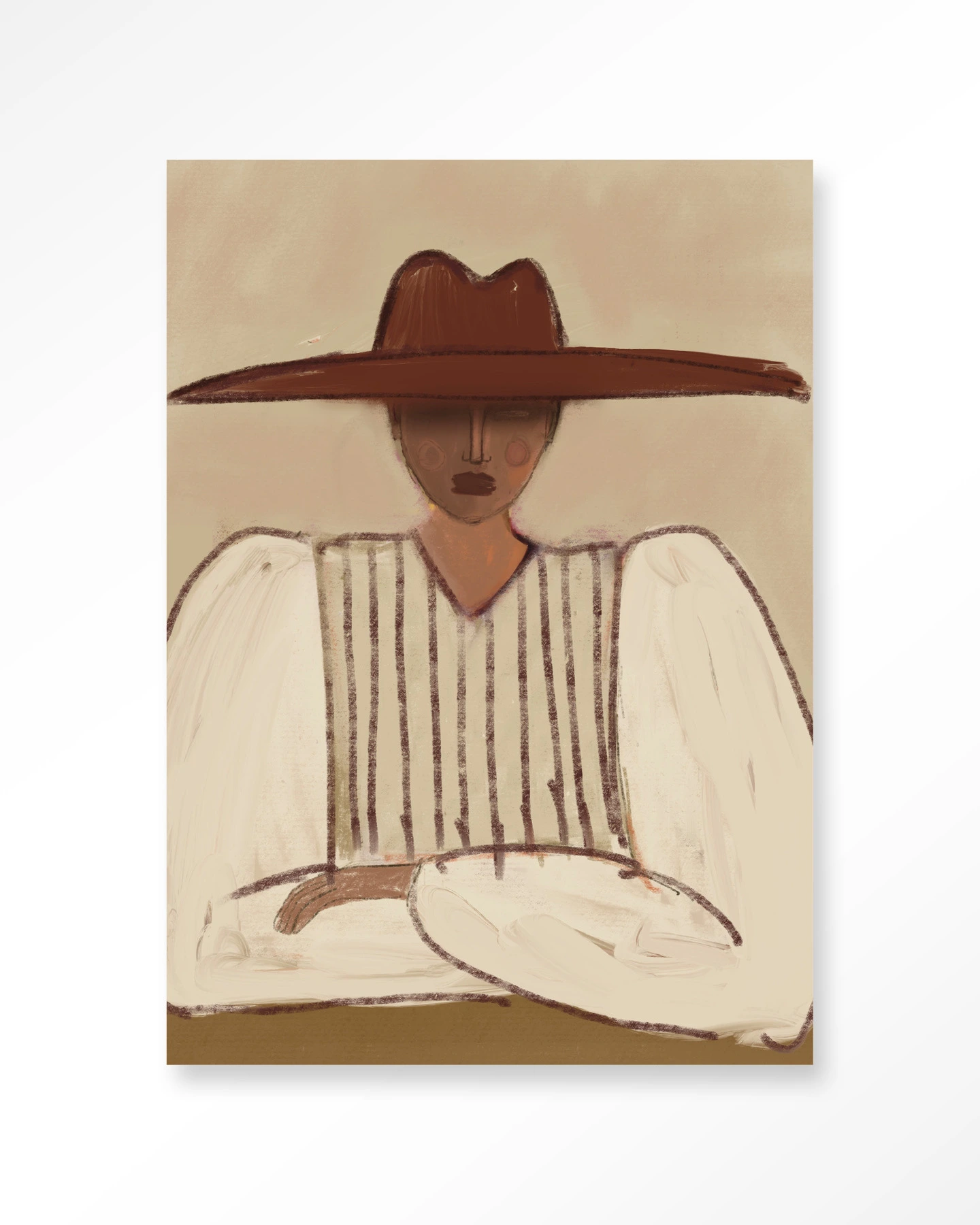 Wall Hanging Sunhat - Urban Cotton - Urban Cotton